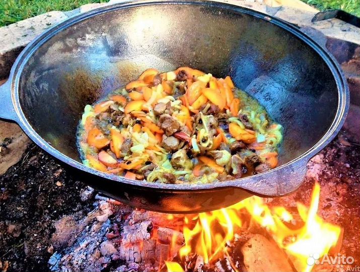 Казан чугунный 4,5 литра