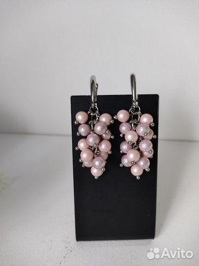 Серьги грозди разные