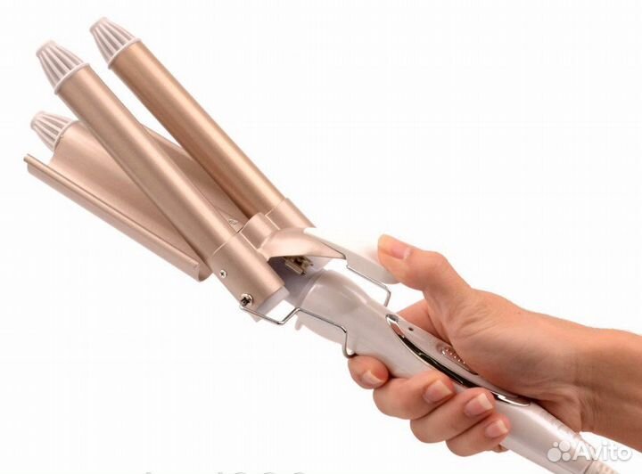 Плойка-волна тройная Gemei GM 1988