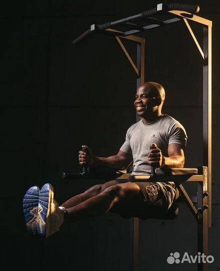 Турник-стойка брусья пресс 3в1 200 кг регулируемый