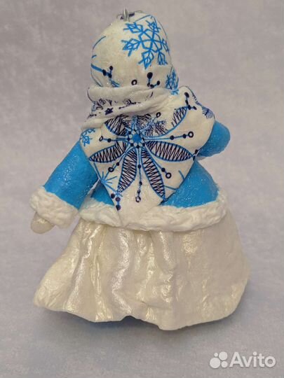 Ватная ёлочная игрушка