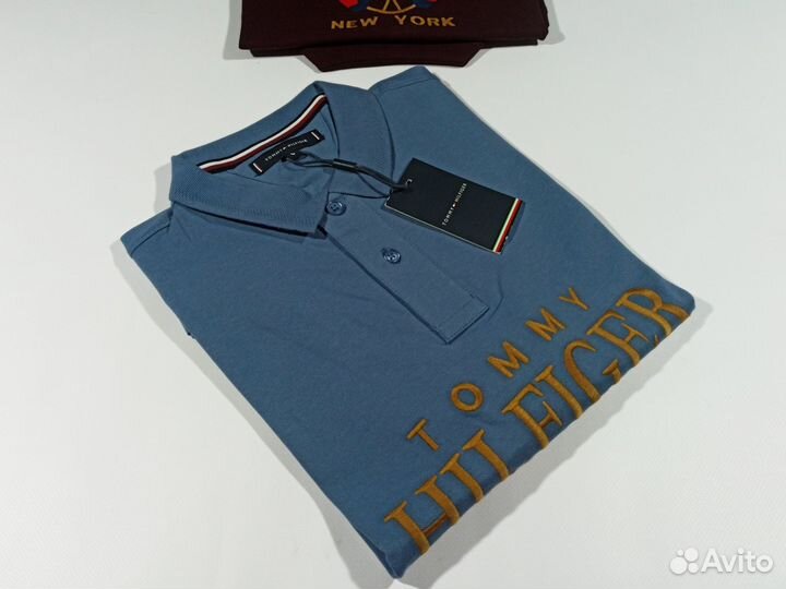 Футболка поло Tommy Hilfiger LUX 2024