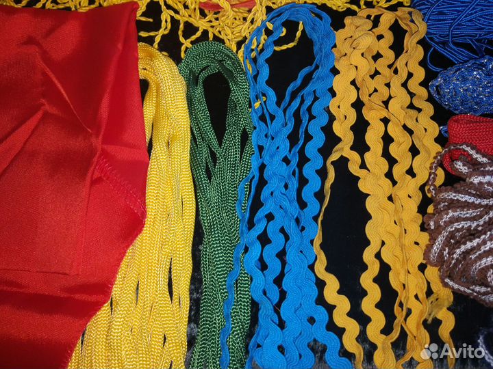 Плюш галстук пионерский ленточки СССР