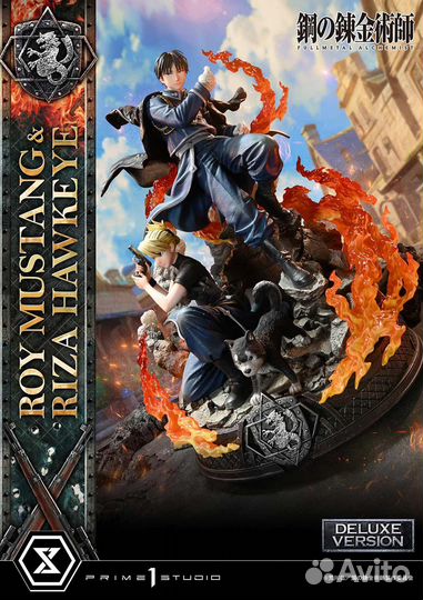 Статуя Roy Mustang, Riza Hawkeye от Prime 1 Studio