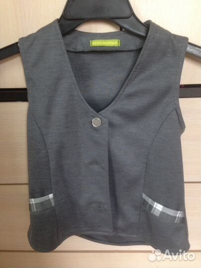 Жилет школьный рост до 140 для 1-школы