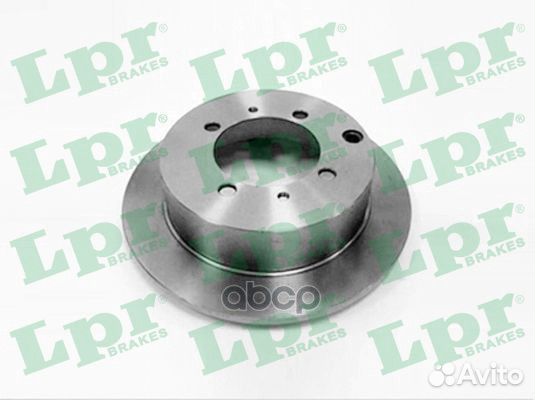Диск тормозной задний Mitsubishi/LPR/ M1617P Lpr