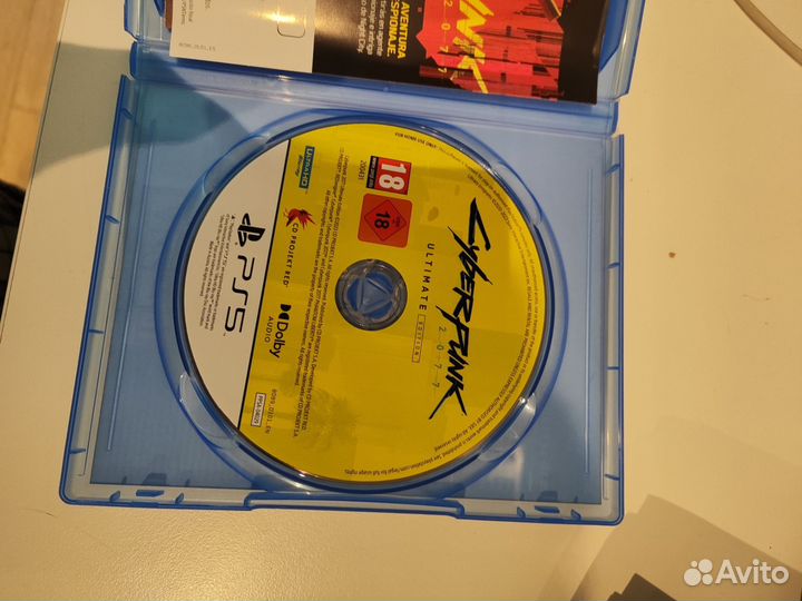Cyberpunk 2077 полное ultimate edition ps5,диск