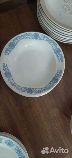 Столовые тарелки СССР
