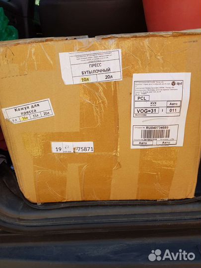 Пресс домкратный для отжима сока