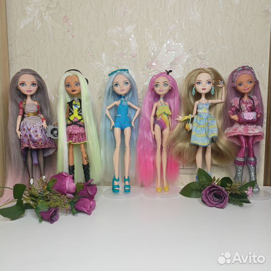 Куклы Эвер Афтер Хай с перепрошитыми волосами