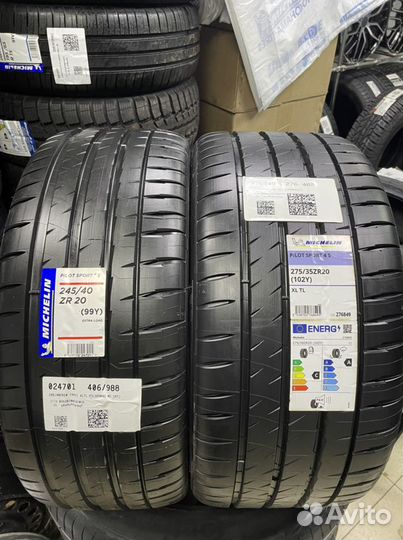 Michelin Pilot Sport 4 S 245/40 R20 и 275/35 R20 102Y