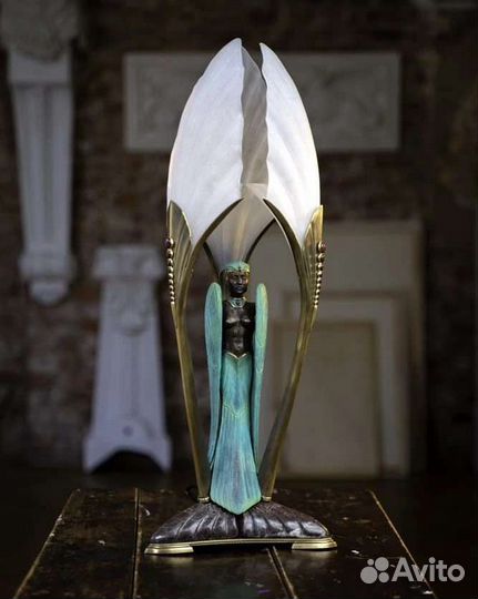 Эксклюзивная дизайнерская Лампа скульптура Сирена