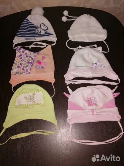 Шапочки на девочку