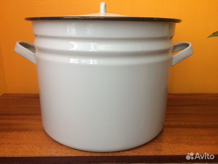 Эмалированные кастрюли баки на 20 и 50 л СССР