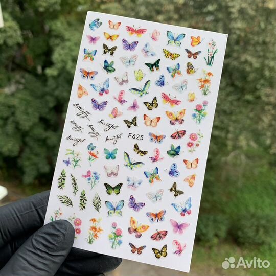 Наклейки,стикеры,слайдеры для маникюра