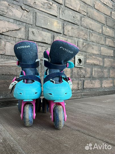 Роликовые коньки детские раздвижные