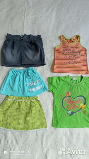 Пакетом летняя одежда на 3-4 года