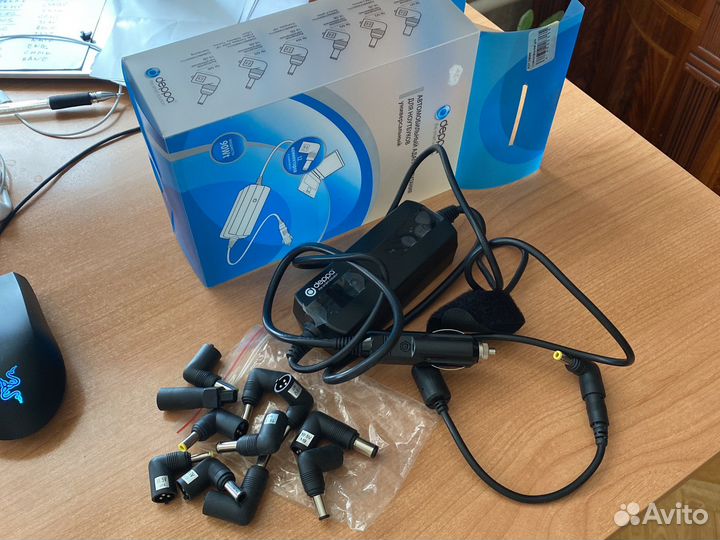 Автомобильный адаптер питания для ноутбуков