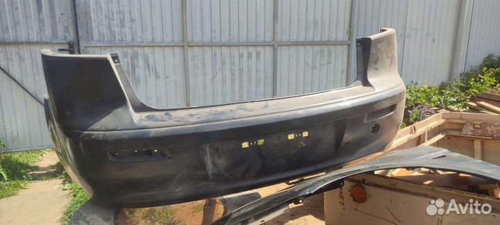 Задний бампер на mitsubishi lancer 10