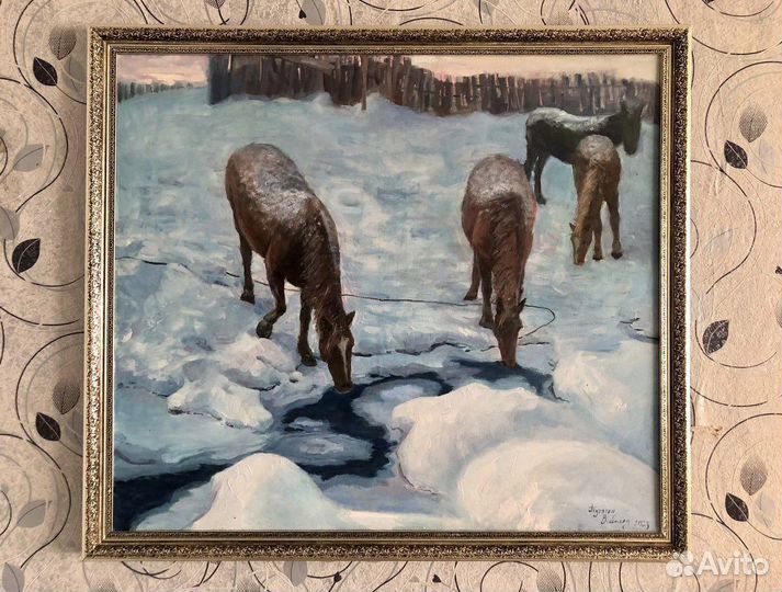 Услуги художника. Картина маслом