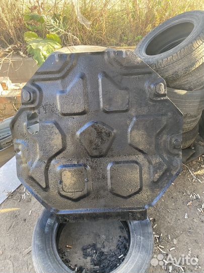 Защита картера mitsubishi outlander 3