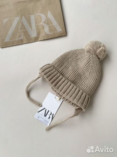Шапка Zara новая 3-6 в наличии