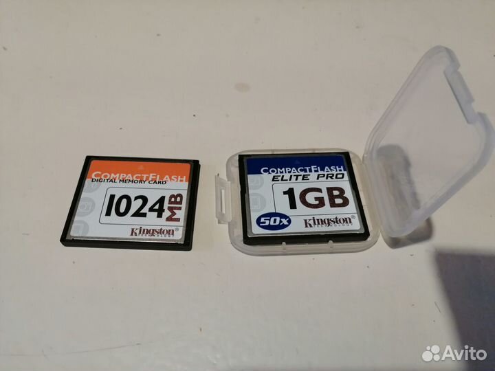 Карты памяти (compakt Flash) 1 gb