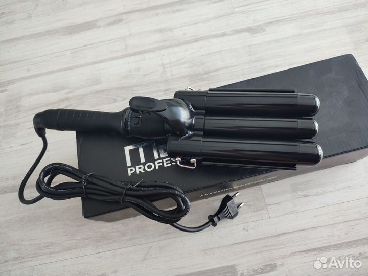 Плойка щипцы тройная