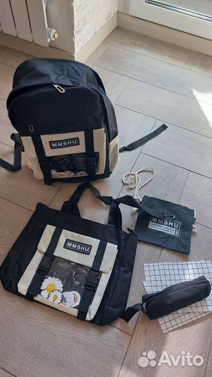 Рюкзак школьный 4 в 1