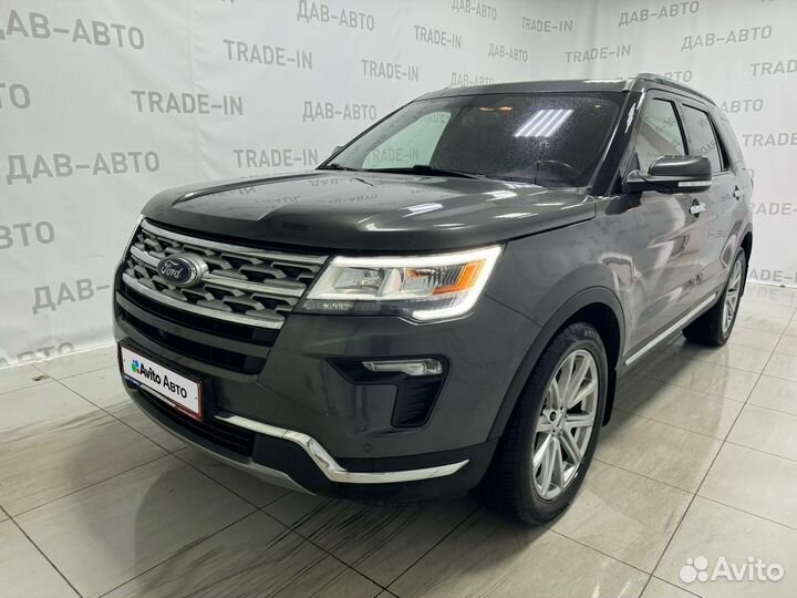 Ford Explorer 3.5 AT, 2018, 166 000 км