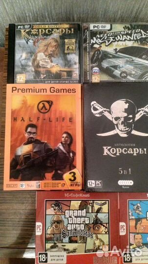 Компьютерные игры диски для пк
