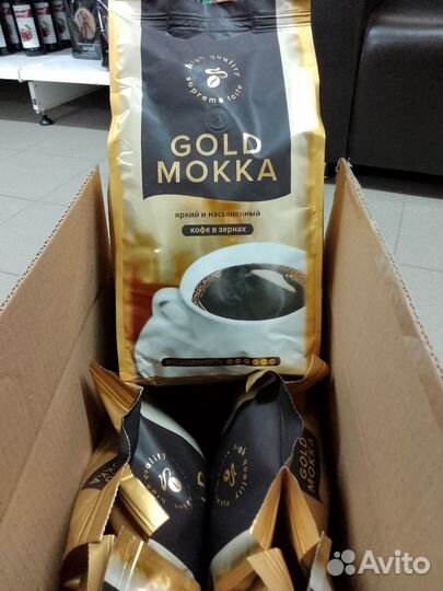 Кофе в зëрнах Tibio Gold Mokka 1кг