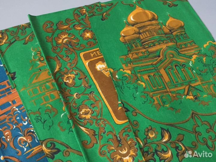 Набор кухонных хлопковых полотенец 5 штук