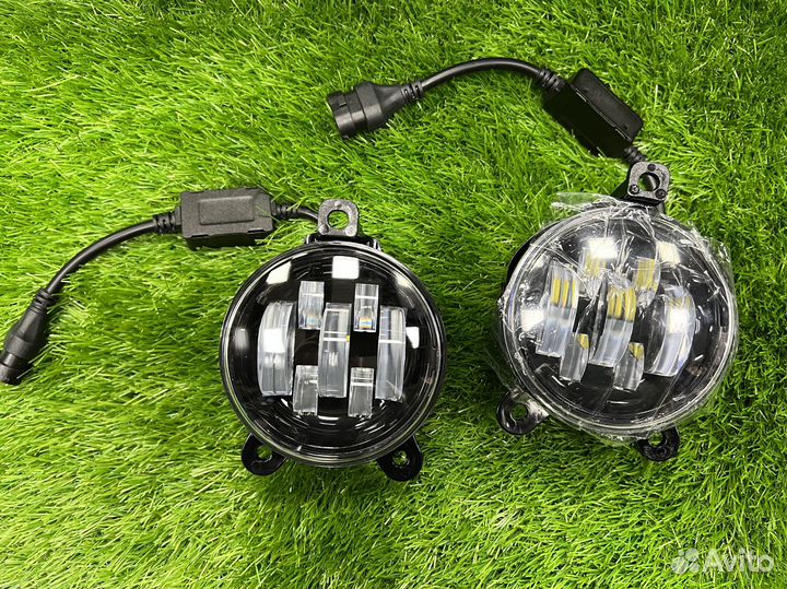 Туманки LED Priora (70W) 7 линз (белые)