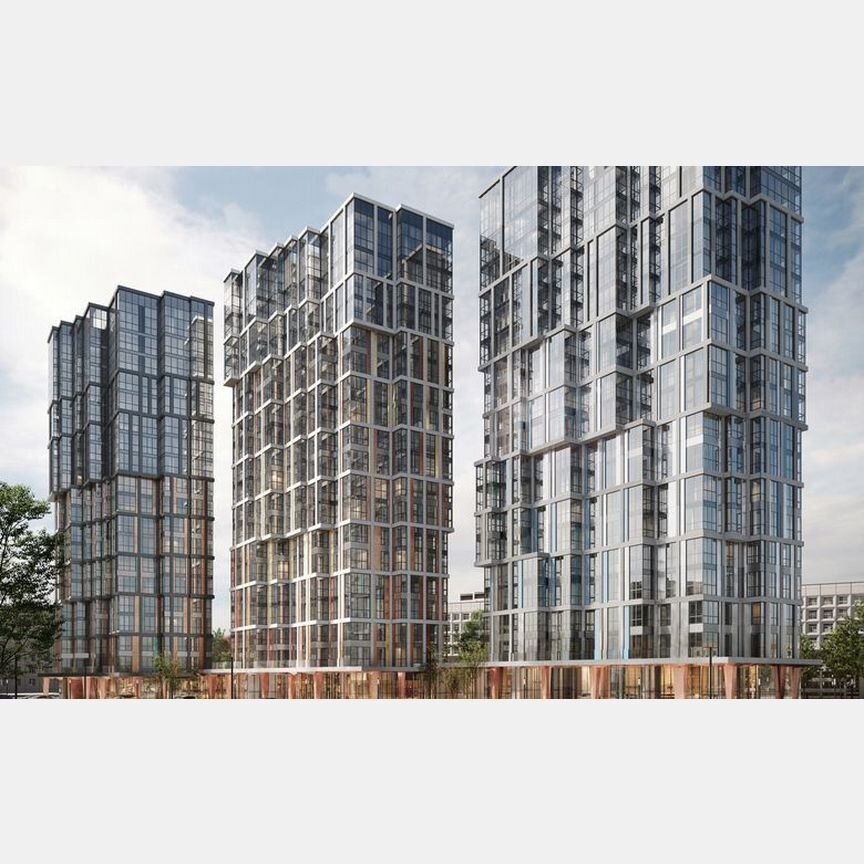 2-к. квартира, 72,4 м², 2/19 эт.