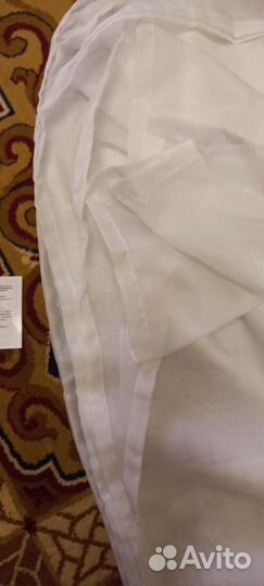 Тюль новый (готовый ) 9 метров