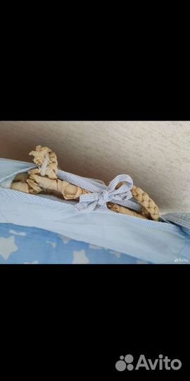 Люлька-переноска плетёная с подставкой