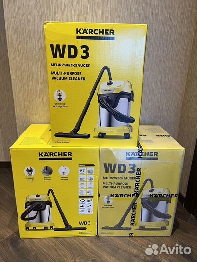 Пылесос Karcher WD 3