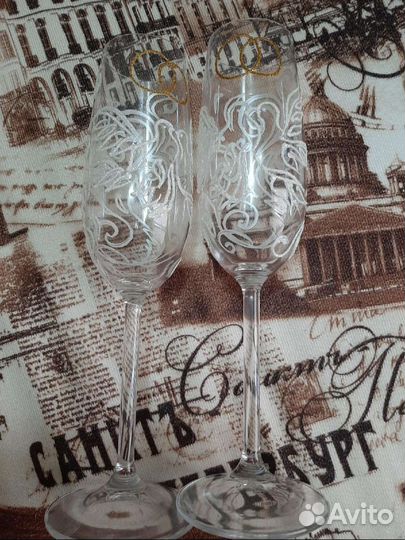 Свадебные бокалы