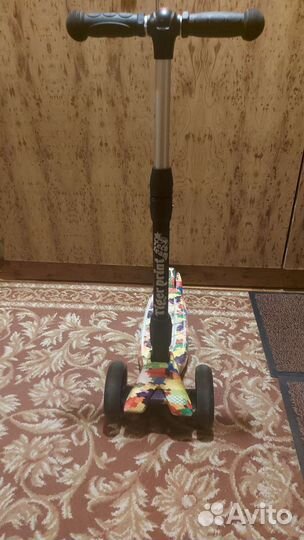 Самокат детский трехколесный бу