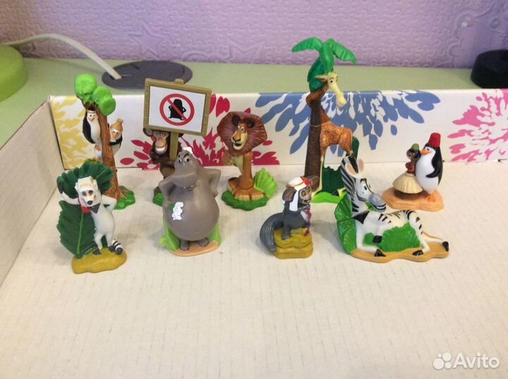 Киндер серии Шрек3,Шрек4,Мадагаскар