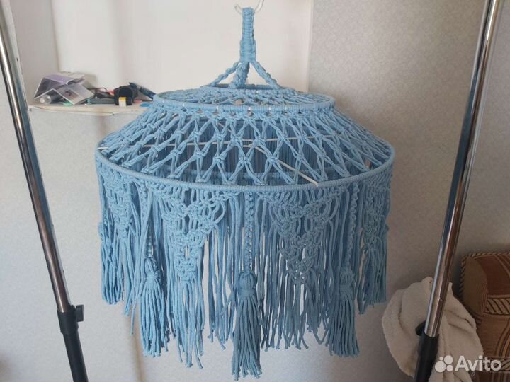 Абажур макраме