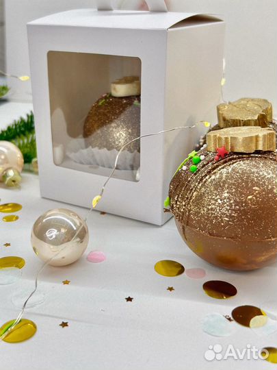 Шоколадные бомбочки с маршмеллоу