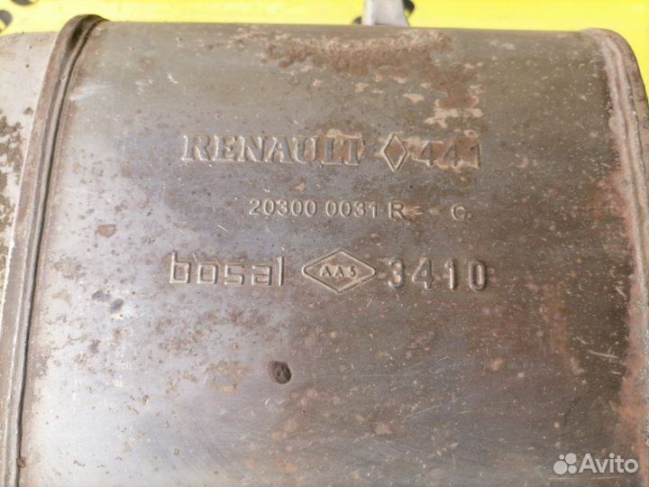 Глушитель основной Renault Megane 3 2009-2016