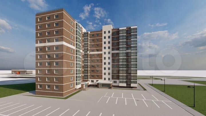 2-к. квартира, 65,5 м², 9/10 эт.