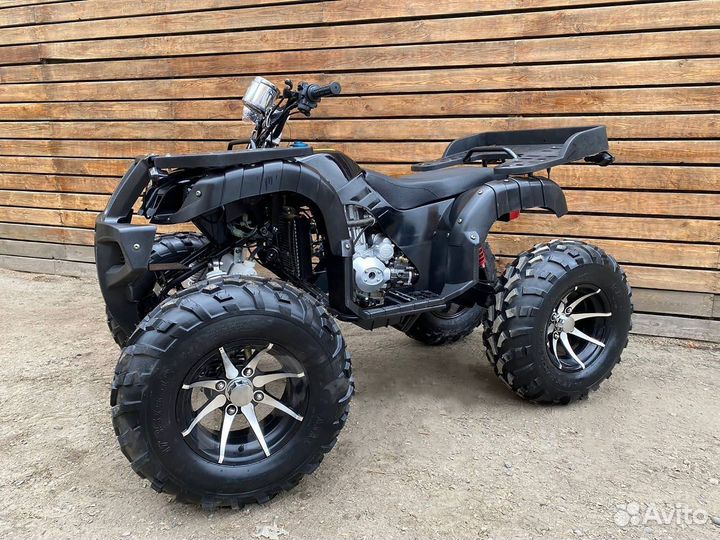 Квадроцикл Grizzly 300cc черный