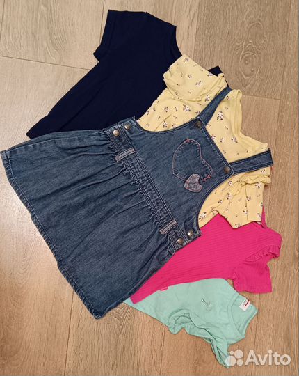 Детские вещи пакетом на девочку 92