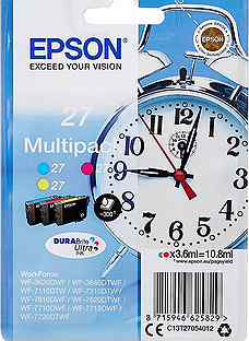 Картридж Epson 27 C13T27054012, Multipack