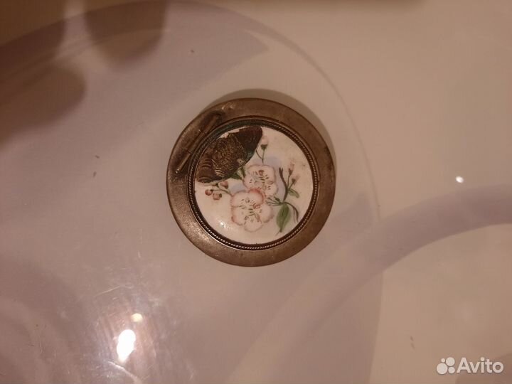 Пудриница винтажная СССР