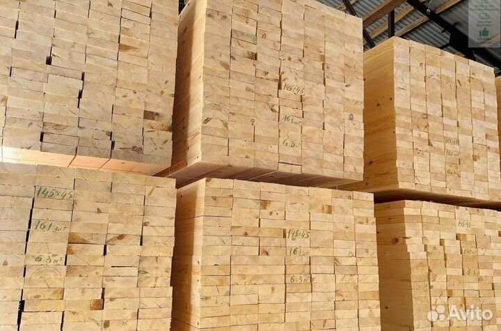 Доска обрезная 50х150х6000